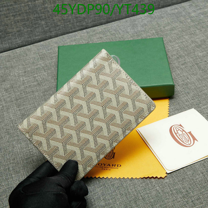 Goyard Bag-(Mirror)-Wallet-,Code: YT439,$: 45USD