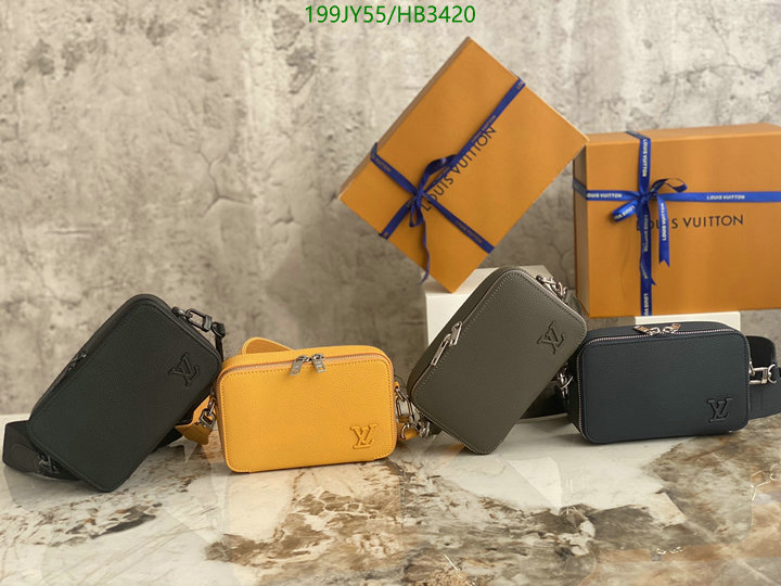 LV Bags-(Mirror)-Pochette MTis-Twist-,Code: HB3420,$: 199USD