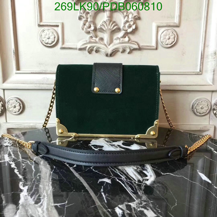 Prada Bag-(Mirror)-Diagonal-,Code: PDB060810,$: 269USD