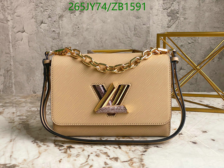 LV Bags-(Mirror)-Pochette MTis-Twist-,Code: ZB1591,$: 265USD