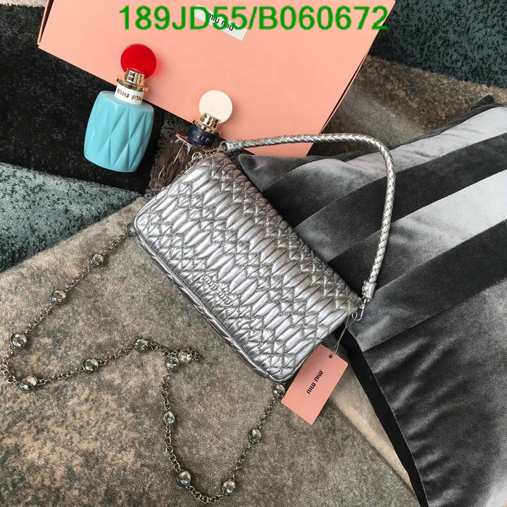 Miu Miu Bag-(Mirror)-Diagonal-,Code: B060672,$: 189USD