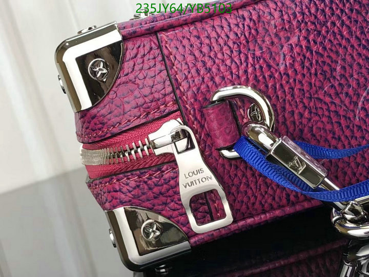 LV Bags-(Mirror)-Petite Malle-,Code: YB5103,$: 235USD