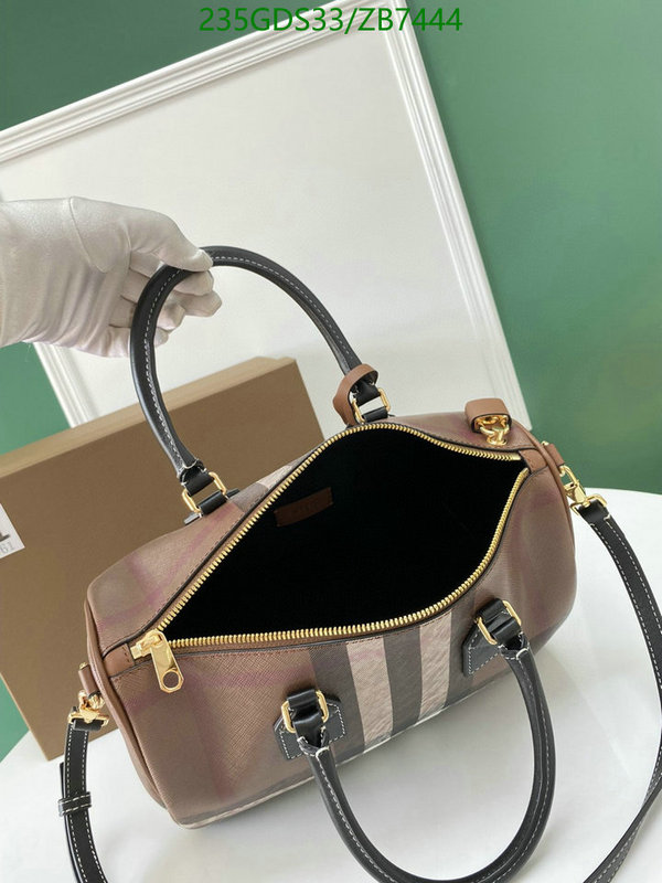 Burberry Bag-(Mirror)-Handbag-,Code: ZB7444,$: 235USD