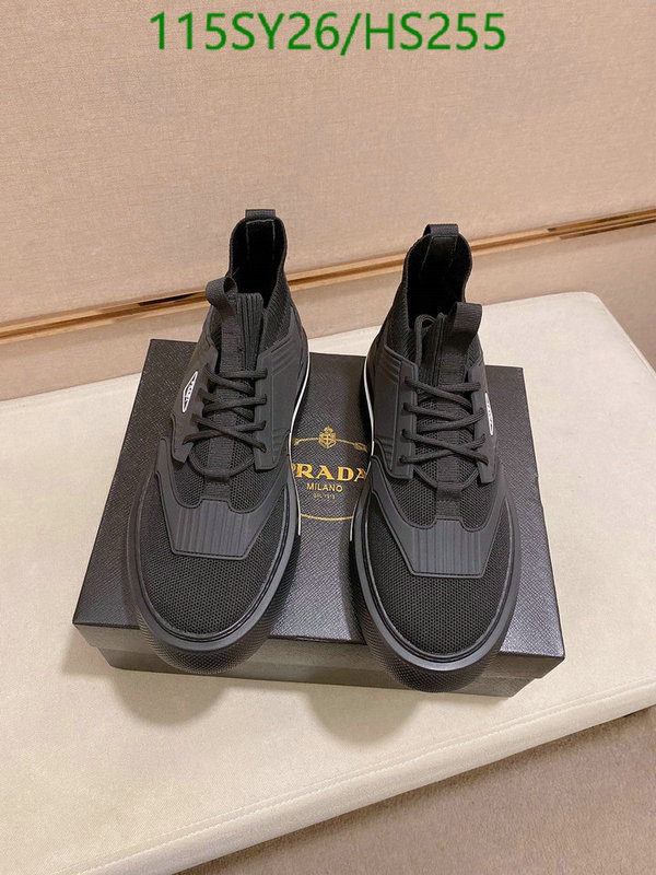Men shoes-Prada, Code: HS255,$: 115USD