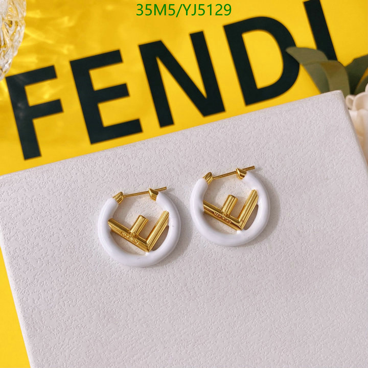 Jewelry-Fendi, Code: YJ5129,$: 35USD