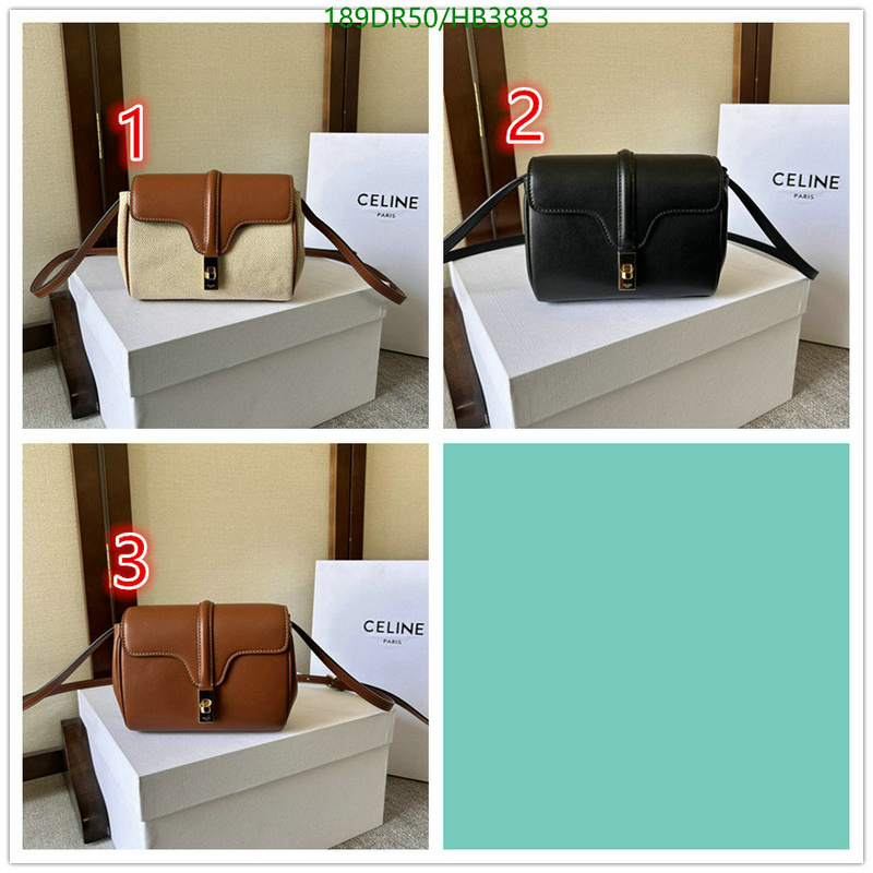 Celine Bag-(Mirror)-Diagonal-,Code: HB3883,$: 189USD