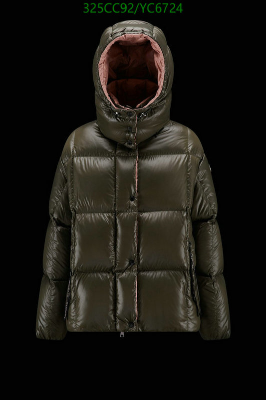 Down jacket Women-Moncler, Code: YC6724,$: 325USD