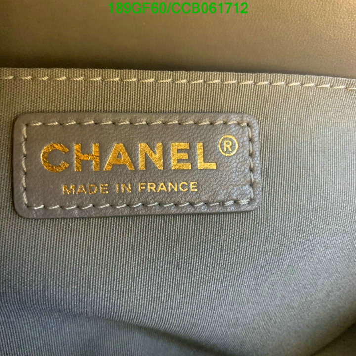 Chanel Bags -(Mirror)-Le Boy,Code: CCB061712,$: 189USD