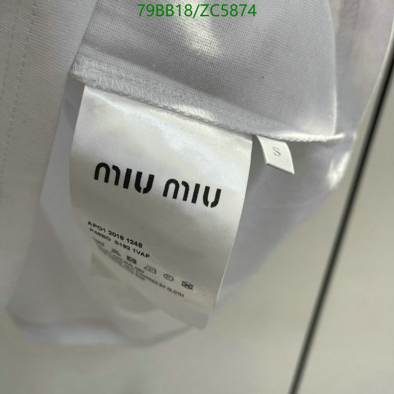 Clothing-MIUMIU, Code: ZC5874,$: 79USD