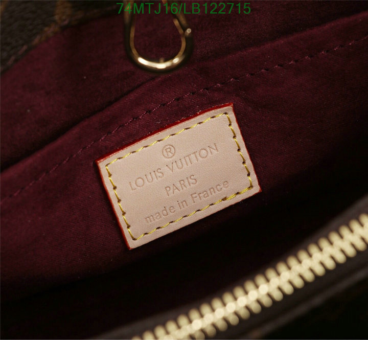 LV Bags-(4A)-Handbag Collection-,Code: LB122715,$:74USD
