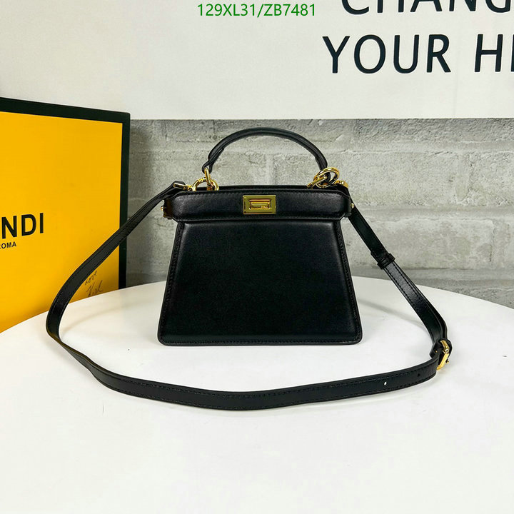 Fendi Bag-(4A)-Peekaboo,Code: ZB7481,$: 129USD