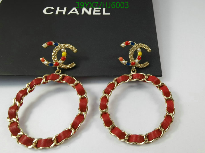 Jewelry-Chanel,Code: HJ6003,$: 39USD
