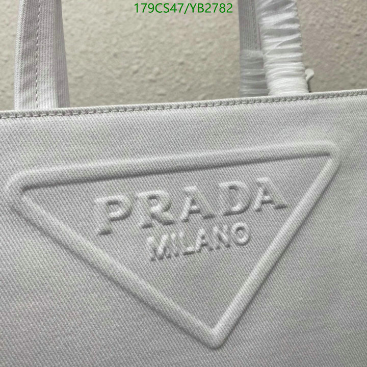Prada Bag-(Mirror)-Handbag-,Code: YB2782,$: 179USD