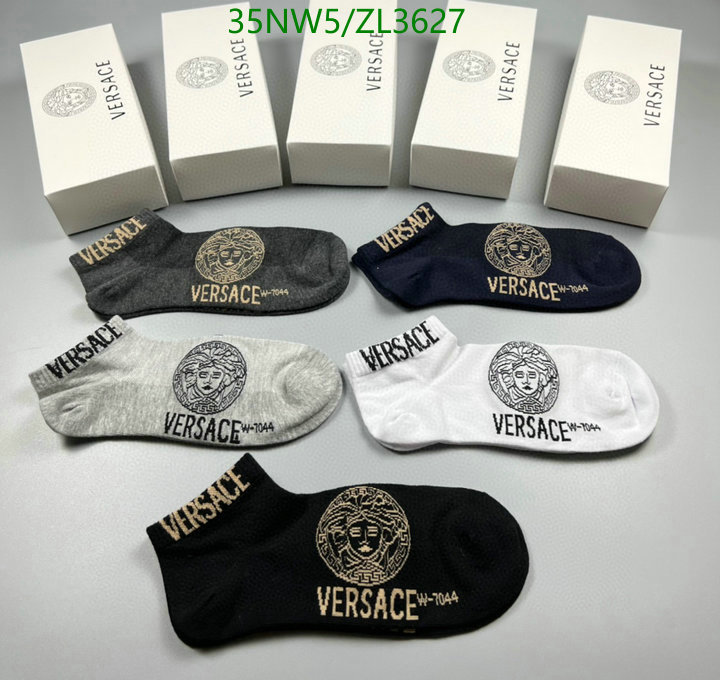 Sock-Versace, Code: ZL3627,$: 35USD