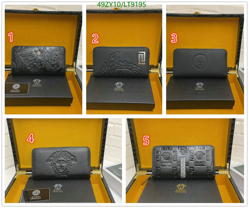 Versace Bag-(4A)-Wallet-,Code: LT9195,$: 49USD