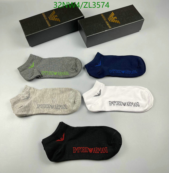 Sock-Armani, Code: ZL3574,$: 32USD