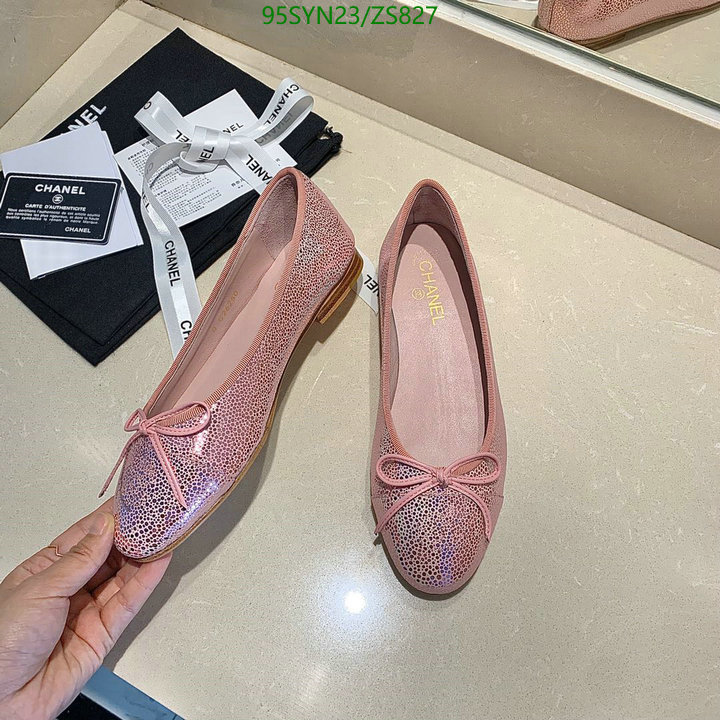 Chanel-Ballet Shoes,Code: ZS827,$: 95USD