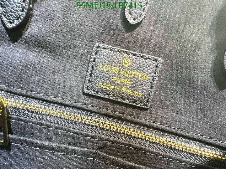 LV Bags-(4A)-Handbag Collection-,Code: LB7415,$: 95USD