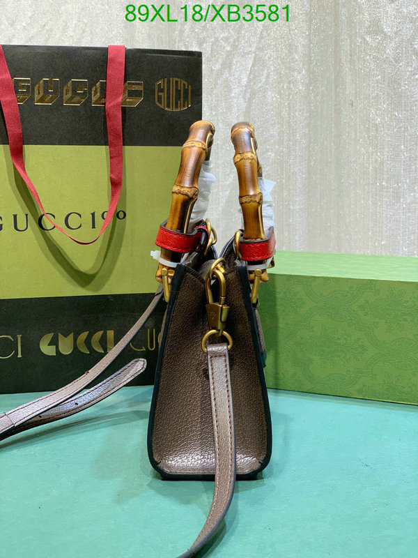 Gucci Bag-(4A)-Diana-Bamboo-,Code: XB3581,$: 89USD
