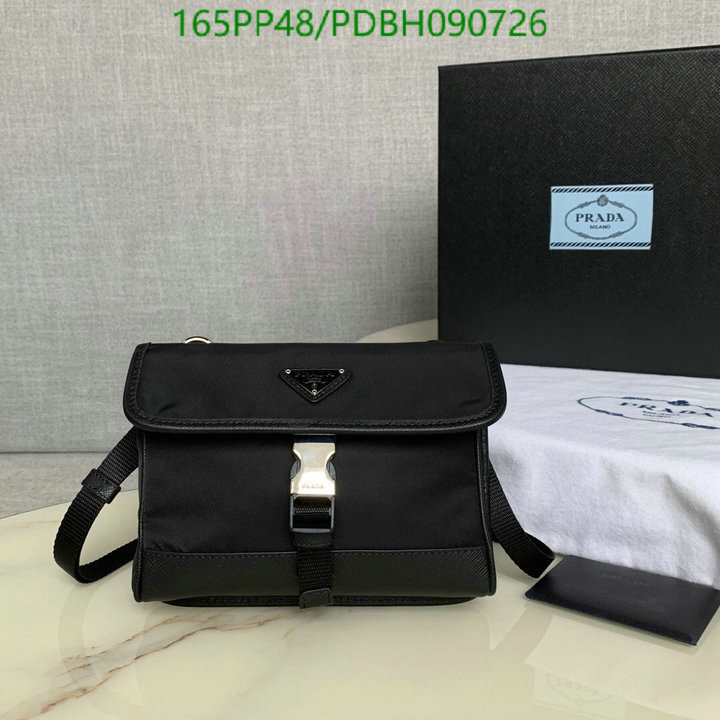 Prada Bag-(Mirror)-Diagonal-,Code:PDBH090726,$:165USD