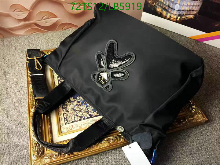 Prada Bag-(4A)-Handbag-,Code: LB5919,$: 72USD