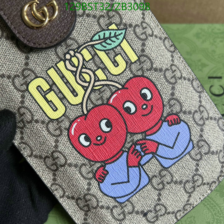 Gucci Bag-(Mirror)-Diagonal-,Code: ZB3098,$: 129USD