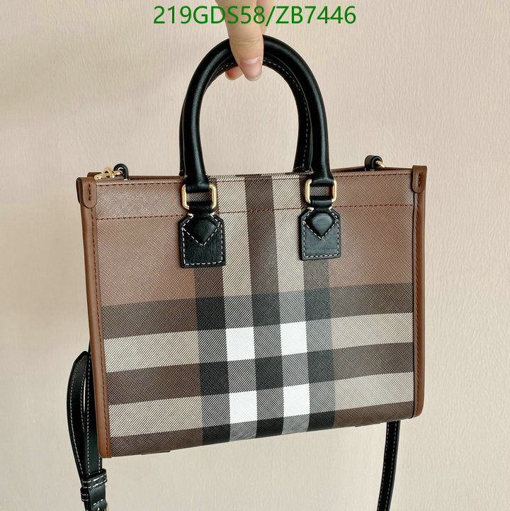 Burberry Bag-(Mirror)-Handbag-,Code: ZB7446,$: 219USD