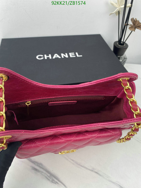 Chanel Bags ( 4A )-Diagonal-,Code: ZB1574,$: 92USD