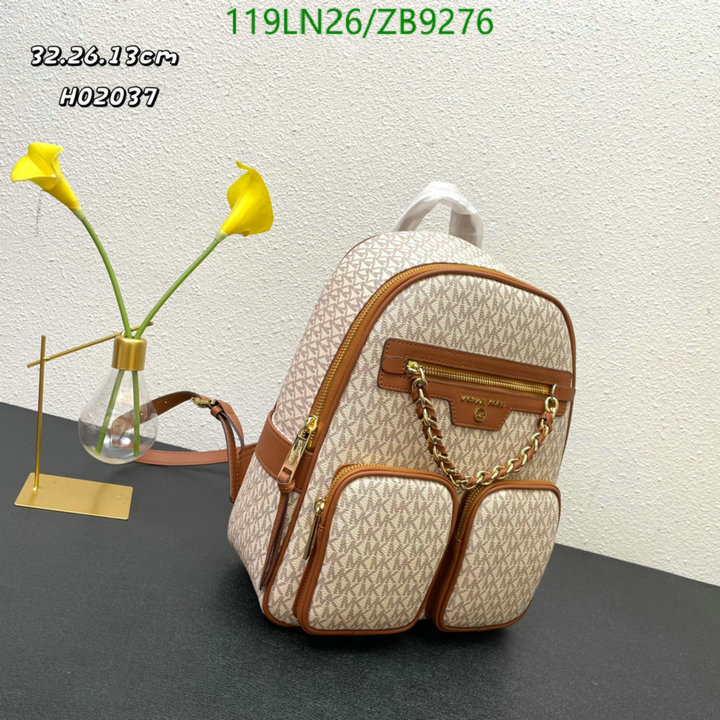 Michael Kors Bag-(4A)-Backpack-,Code: ZB9276,$: 119USD