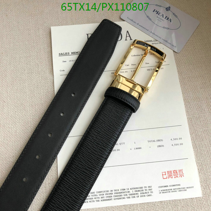 Belts-Prada, Code: PX110807,$: 65USD