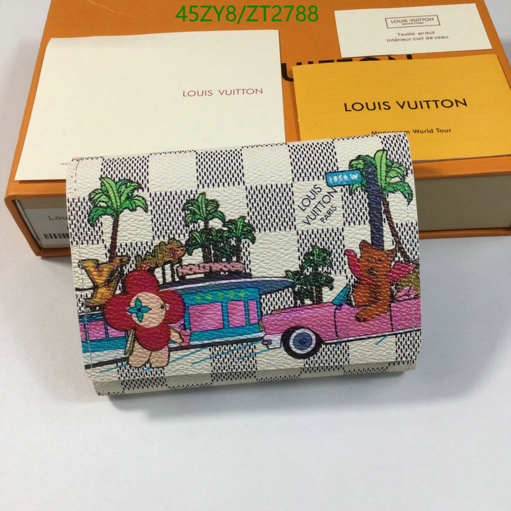 LV Bags-(4A)-Wallet-,Code: ZT2788,$: 45USD