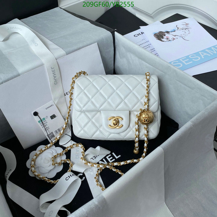 Chanel Bags -(Mirror)-Diagonal-,Code: YB2555,$: 209USD