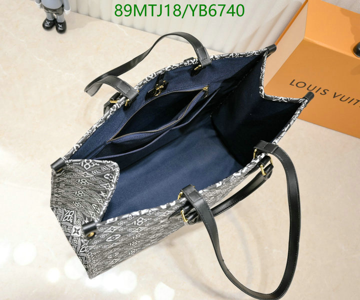 LV Bags-(4A)-Handbag Collection-,Code: YB6740,$: 89USD