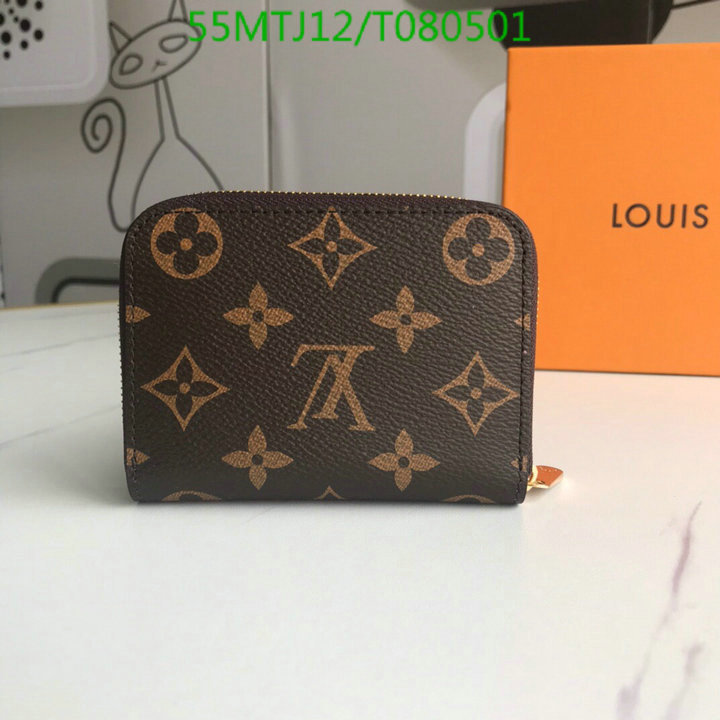 LV Bags-(4A)-Wallet-,Code: T080501,$: 55USD