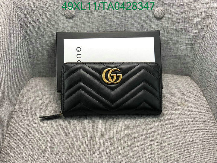 Gucci Bag-(4A)-Wallet-,Code:TA0428347,$: 49USD