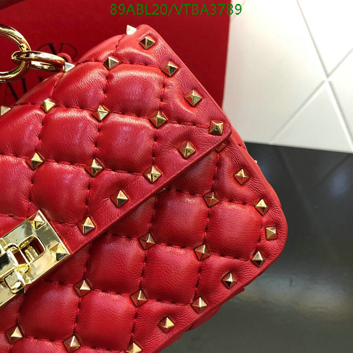 Valentino Bag-(4A)-Rockstud Spike-,Code: VTBA3789,$: 89USD