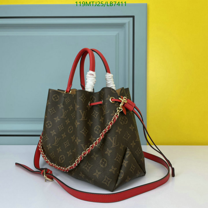 LV Bags-(4A)-Handbag Collection-,Code: LB7411,$: 119USD