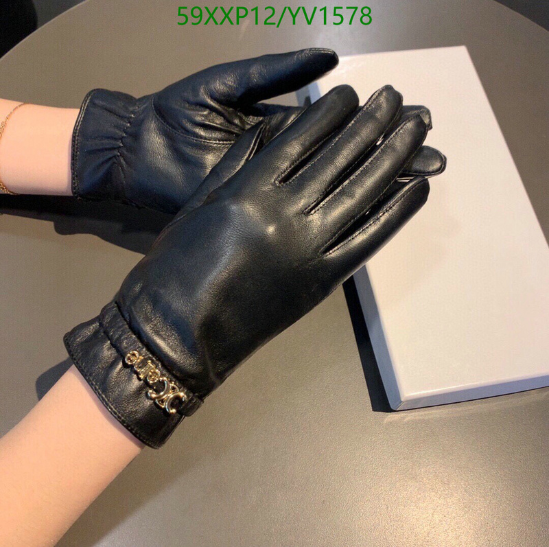 Gloves-Celine, Code: YV1578,$: 59USD