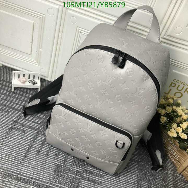 LV Bags-(4A)-Backpack-,Code: YB5879,$: 105USD