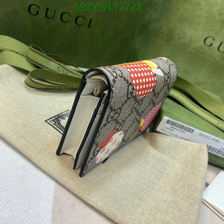 Gucci Bag-(4A)-Wallet-,Code: LT7722,$: 59USD