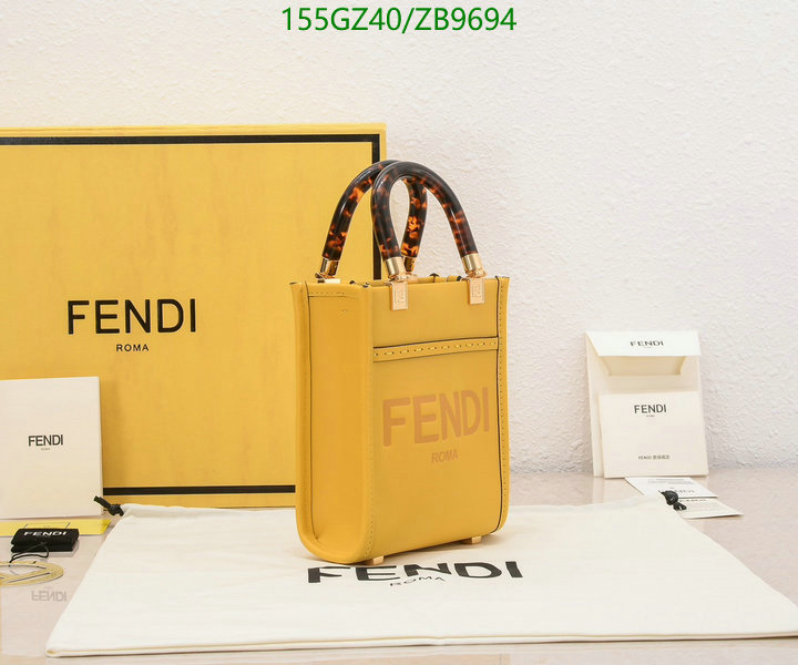 Fendi Bag-(Mirror)-Sunshine,Code: ZB9694,$: 155USD