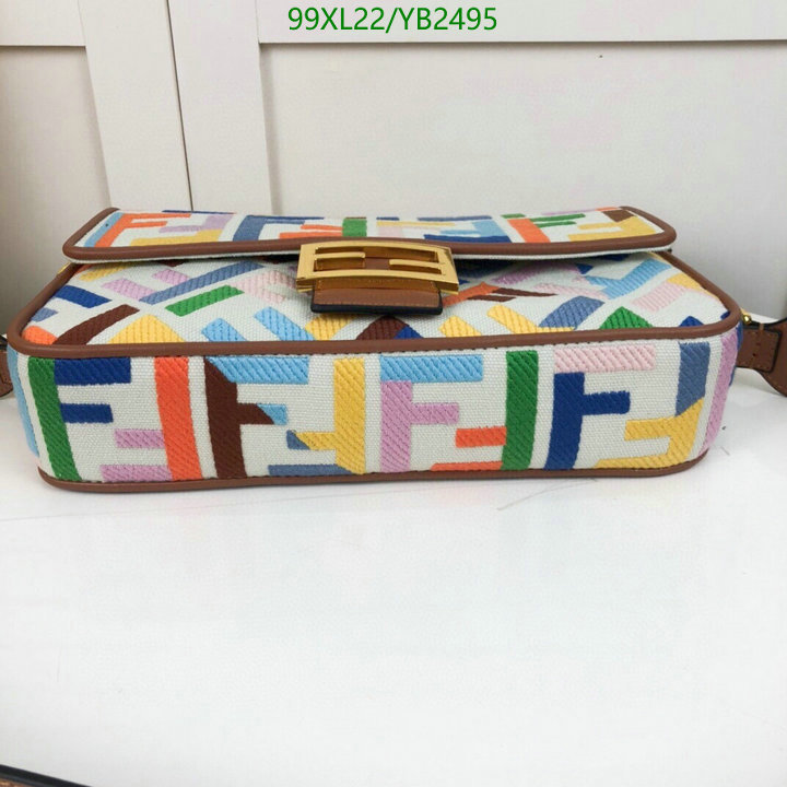 Fendi Bag-(4A)-Baguette-,Code: YB2495,$: 99USD