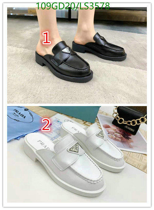 Women Shoes-Prada, Code: LS3578,$: 109USD