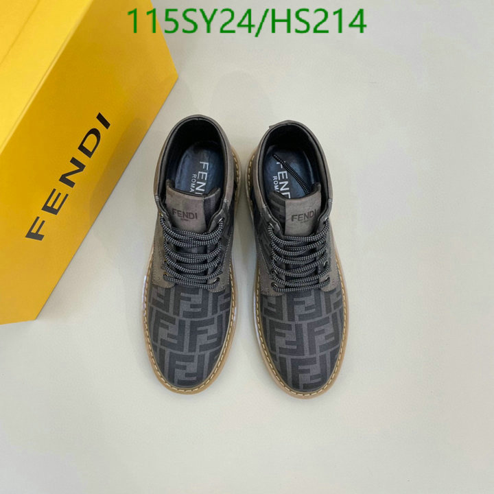 Men shoes-Fendi, Code: HS214,$: 115USD