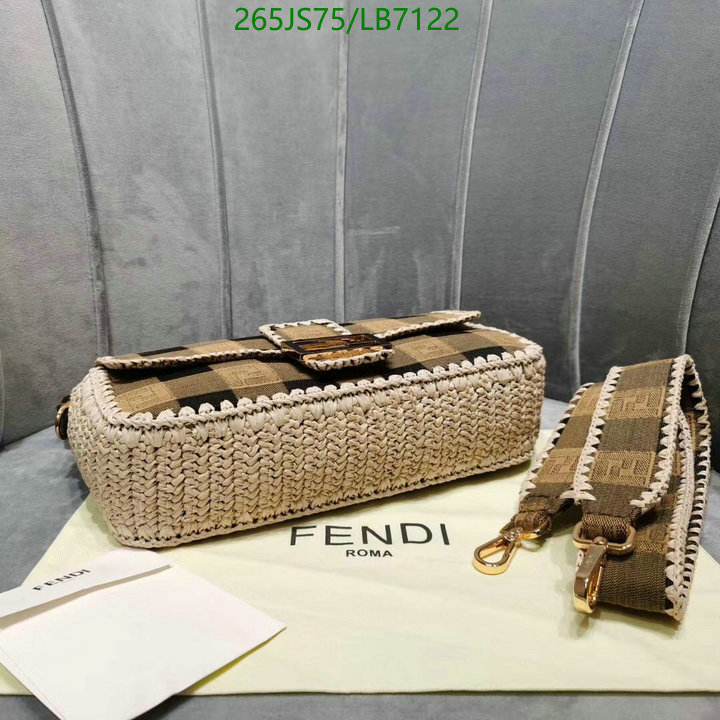 Fendi Bag-(Mirror)-Baguette,Code: LB7122,$: 265USD