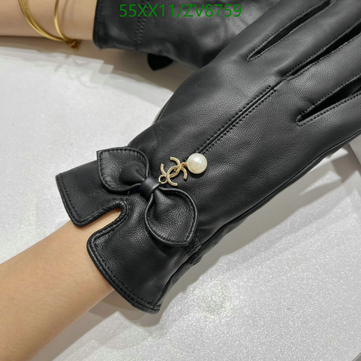 Gloves-Chanel, Code: ZV8759,$: 55USD