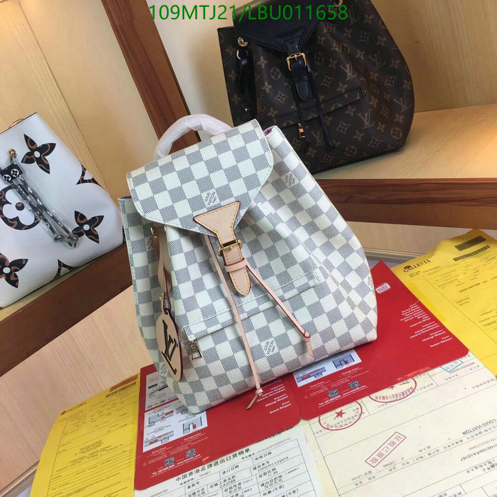 LV Bags-(4A)-Backpack-,Code: LBU011658,$: 109USD