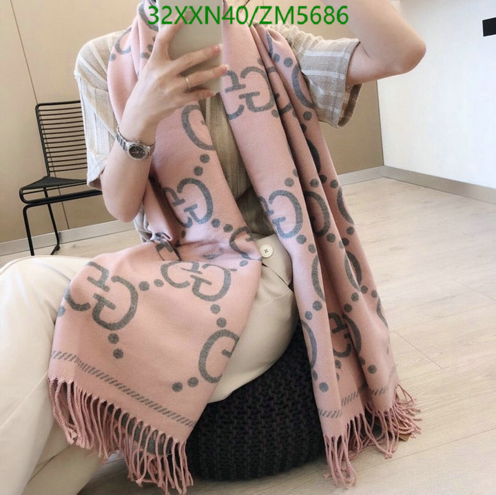 Scarf-Gucci, Code: ZM5686,$: 32USD