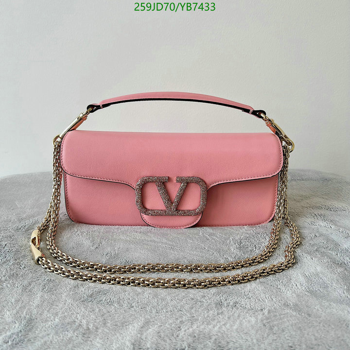 Valentino Bag-(Mirror)-LOC,Code: YB7433,$: 259USD