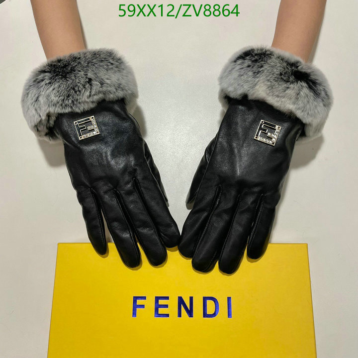 Gloves-Fendi, Code: ZV8864,$: 59USD